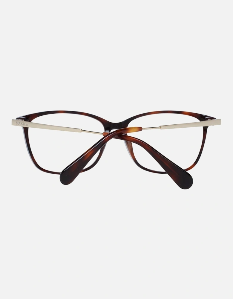 Brown Acetate Trapezium Eyeglasses with Demo Lenses - 54-14-140 Women