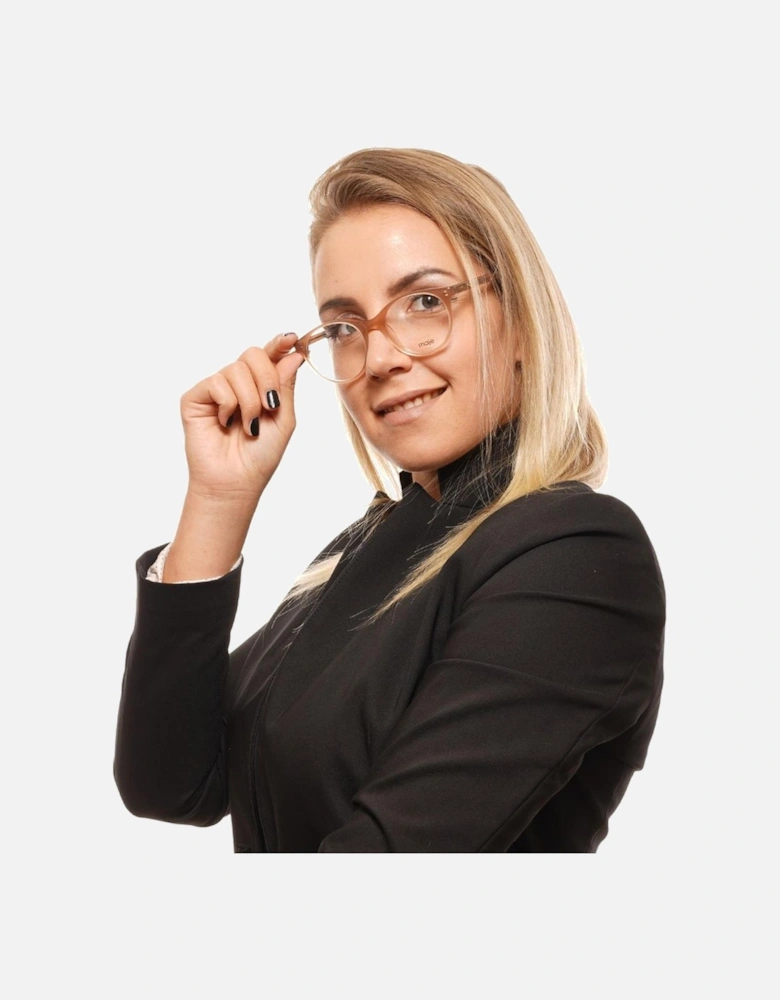 Round Eyeglasses MA1036531 Women - Beige Frames