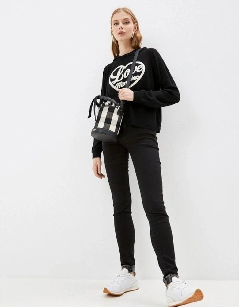 Overdyed Stretch Slim Fit Jeans Women - Black Jeans