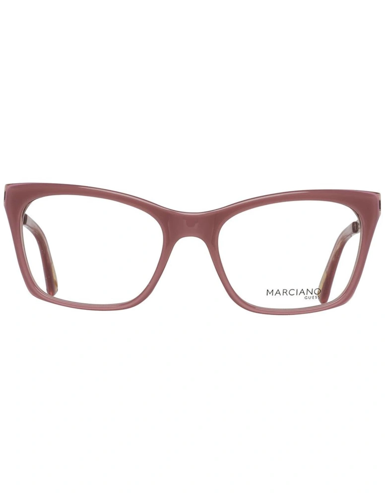 Rose Metal and Plastic Full-Rim Eyeglasses with Spring Hinge Women -