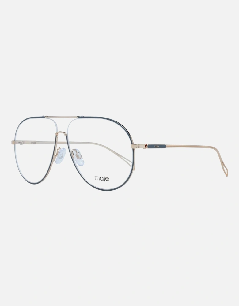 Grey Aviator Glasses with Demo Lenses Women - Gray Frames