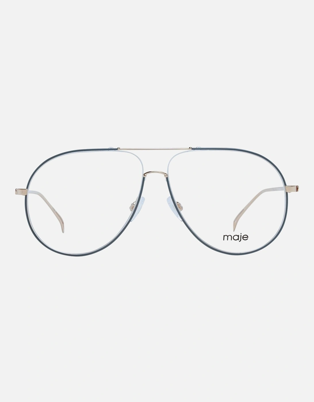 Grey Aviator Glasses with Demo Lenses Women - Gray Frames