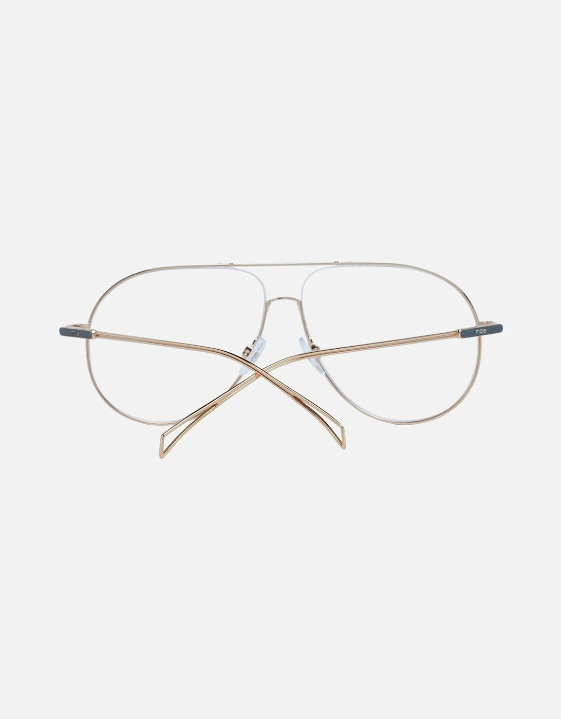 Grey Aviator Glasses with Demo Lenses Women - Gray Frames