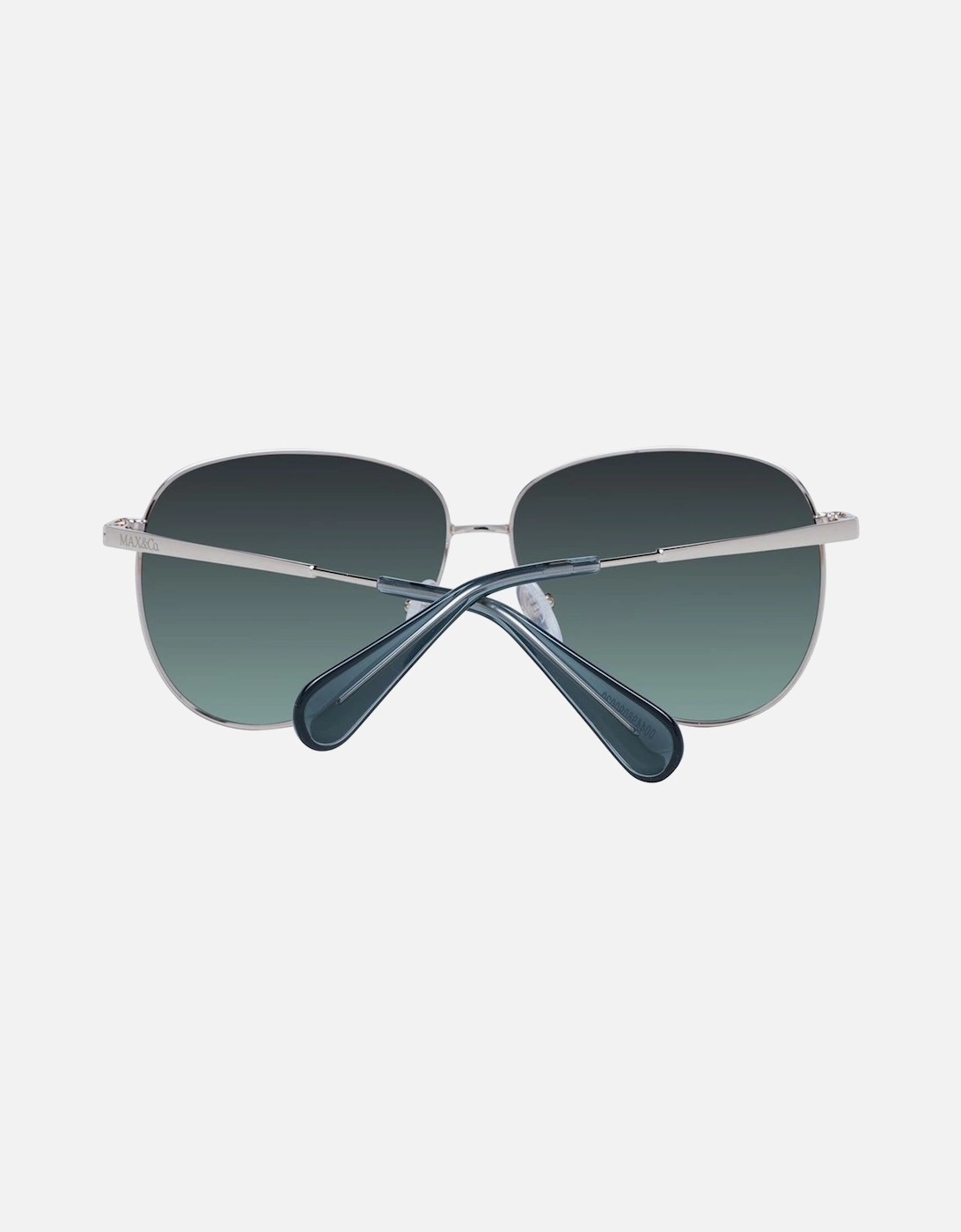 Rose Gold Aviator Sunglasses with Mirrored & Gradient Lenses -