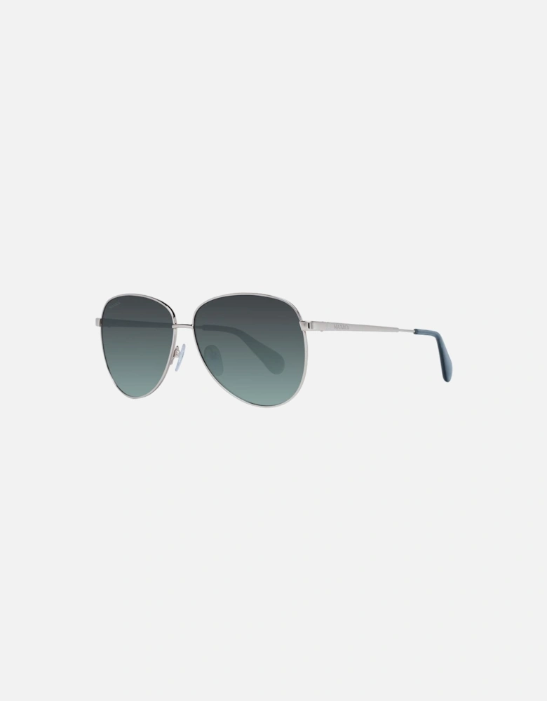 Rose Gold Aviator Sunglasses with Mirrored & Gradient Lenses -