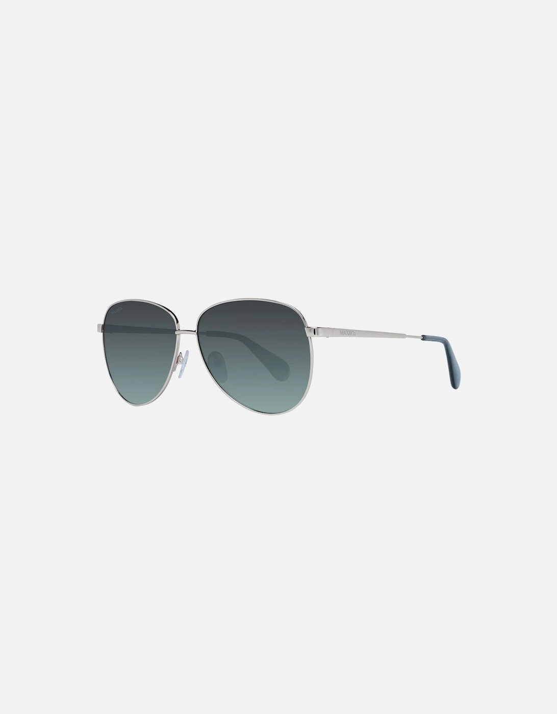 Rose Gold Aviator Sunglasses with Mirrored & Gradient Lenses -, 4 of 3