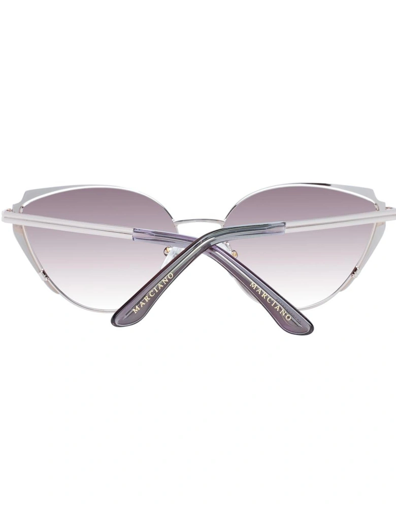 Multicolor Cat Eye Sunglasses with Gradient Lenses - 100% UVA & UVB