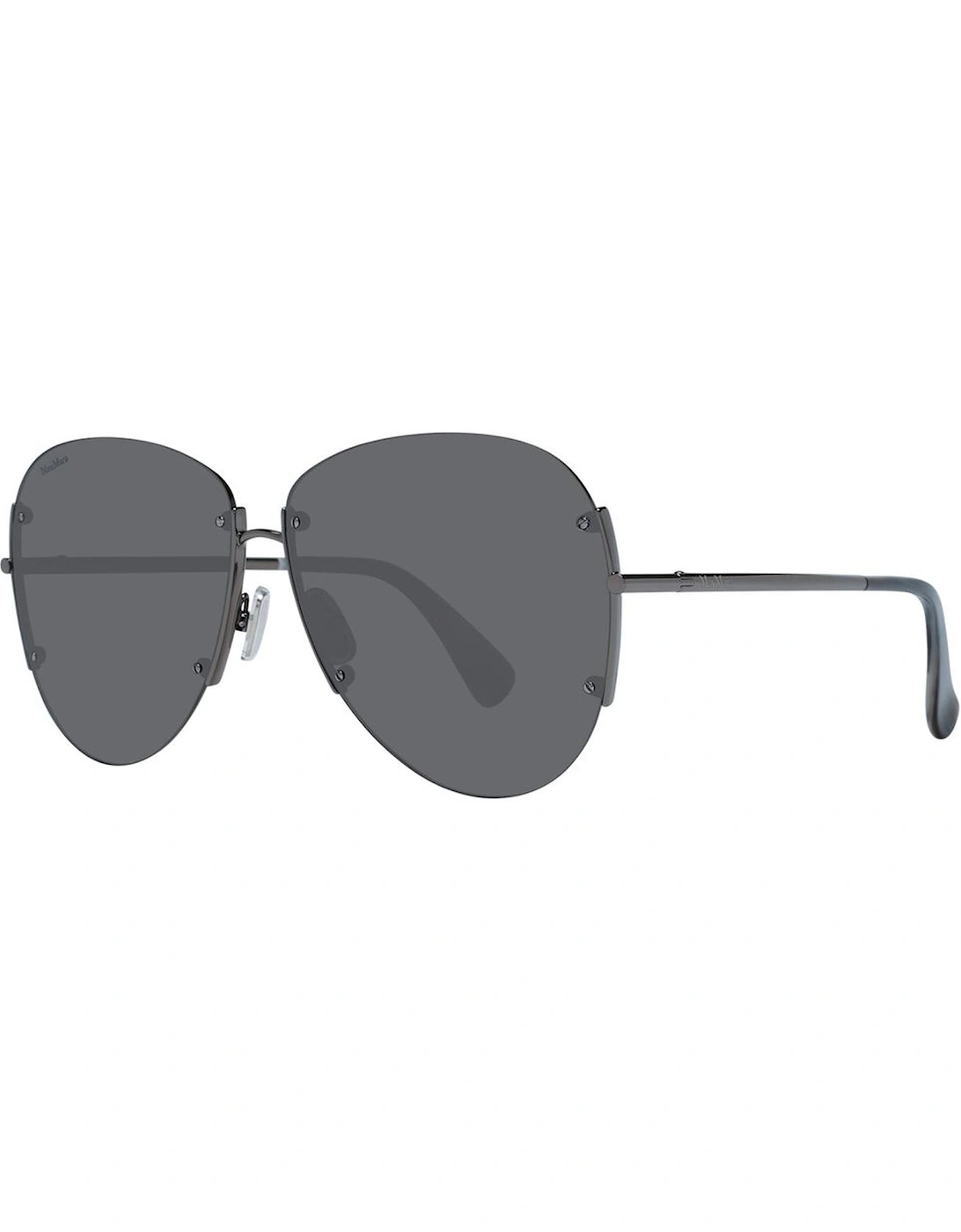 Gunmetal Aviator Sunglasses with Mirrored Lenses and 100% UV, 5 of 4
