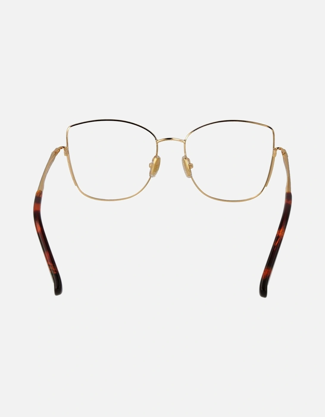 Butterfly Metal Frame Full-Rim Glasses Women - Gold