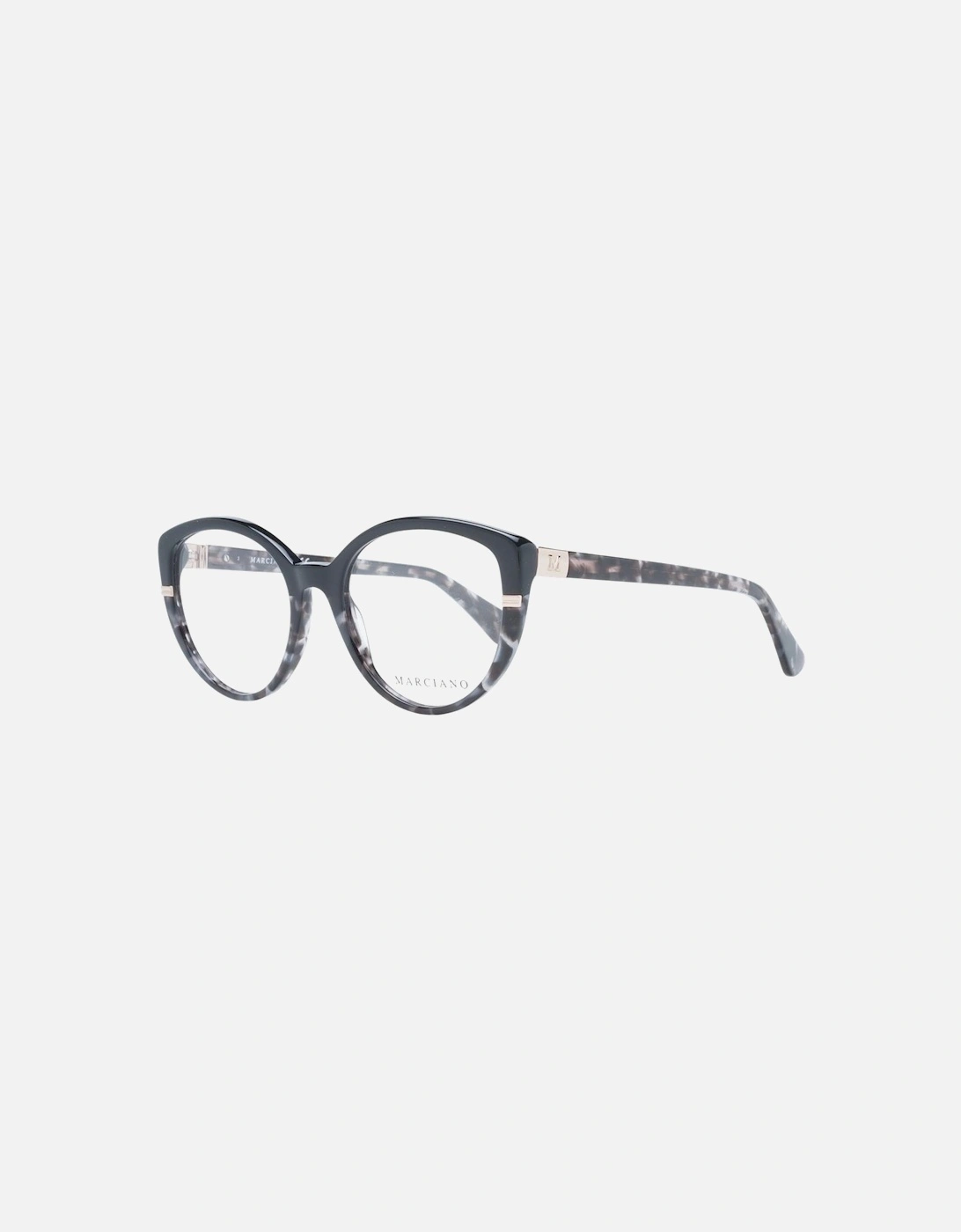 Cat Eye Full-Rim Black Plastic Frame Glasses Women, 4 of 3