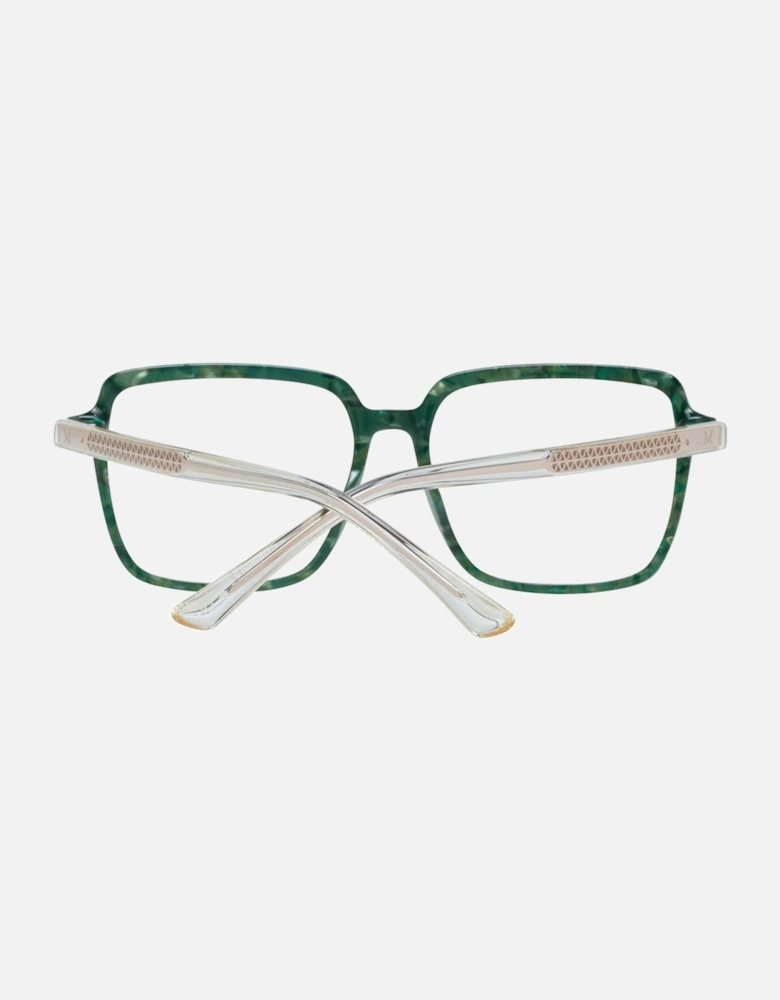 Green Full-Rim Square Plastic Glasses Women Frames