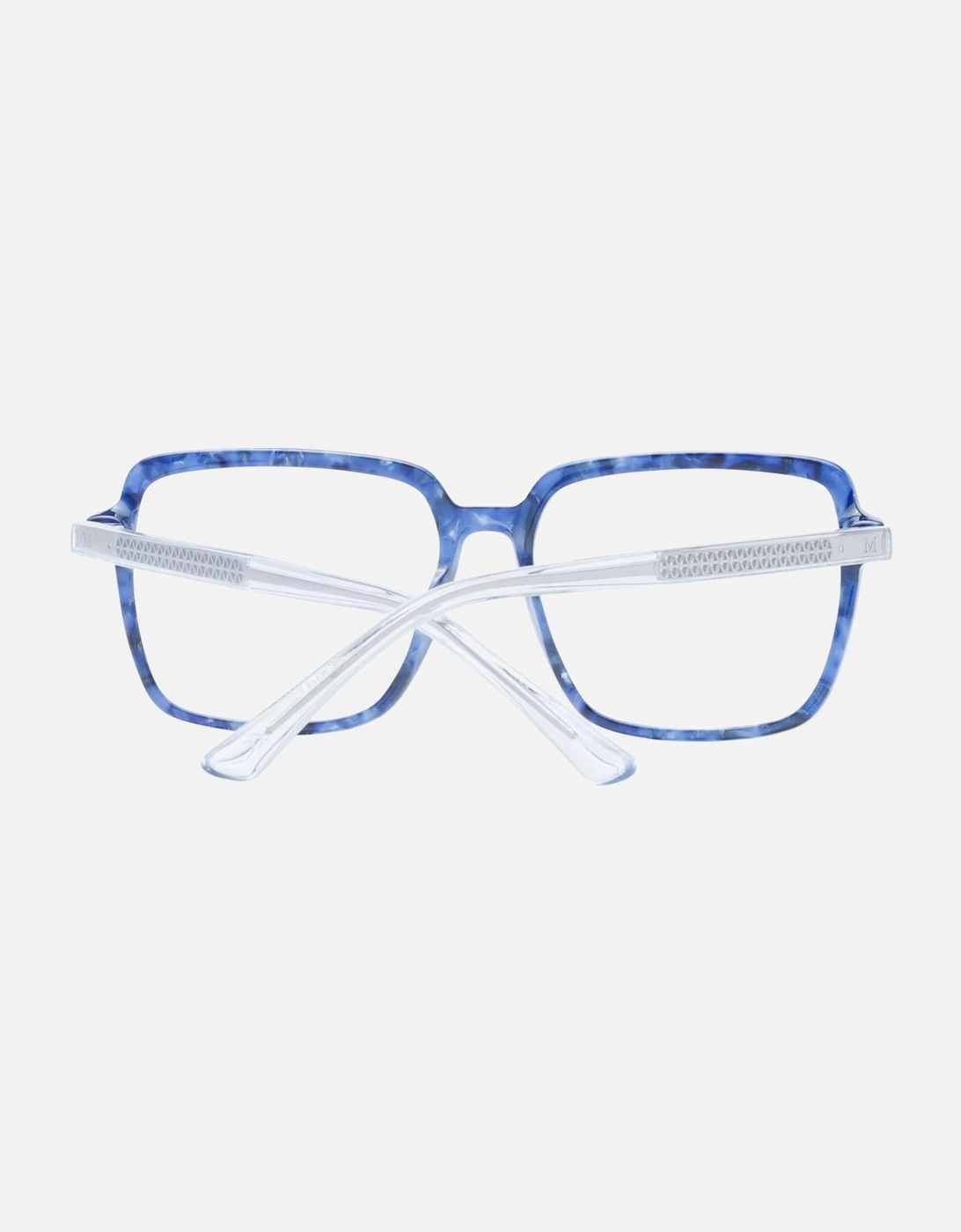 Square Full-Rim Plastic Frame Glasses Women - Blue