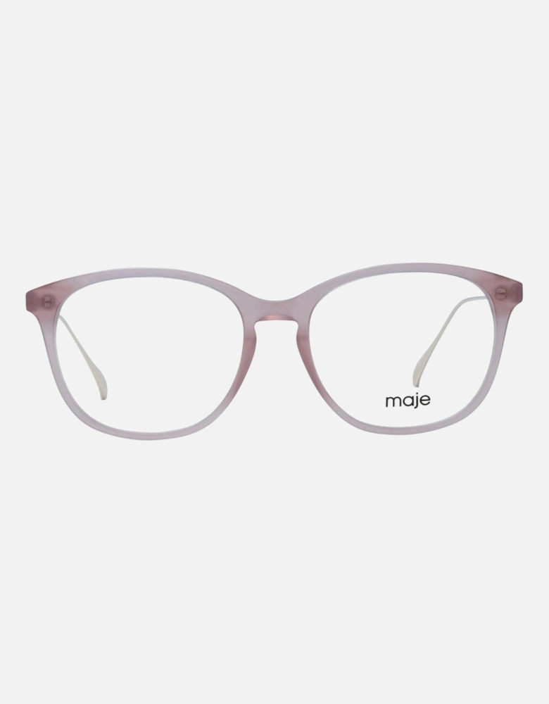 Rose Acetate Round Glasses with Demo Lenses Women - Pink Frames