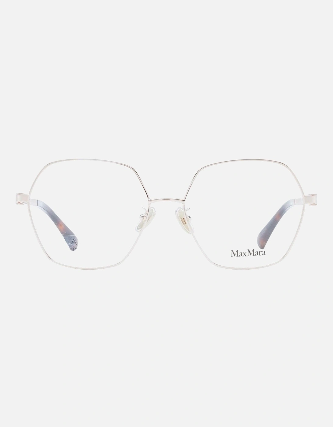 Rose Gold Metal Frame Demo Glasses - Womens Eyewear