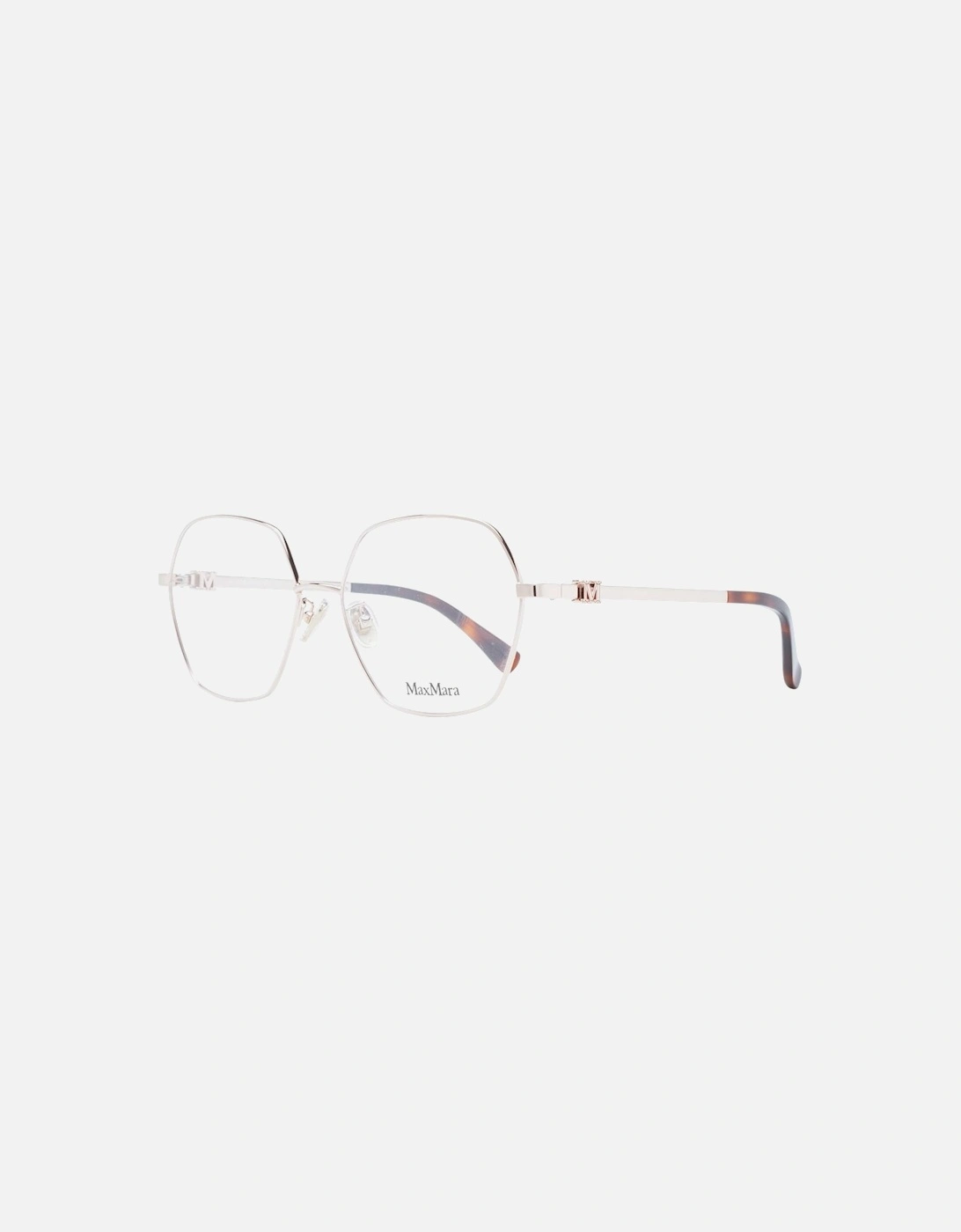 Rose Gold Metal Frame Demo Glasses - Womens Eyewear, 4 of 3