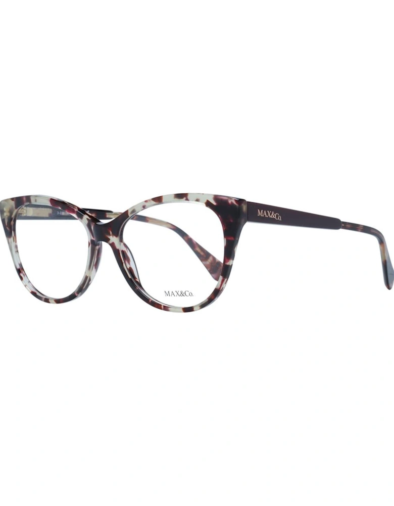 Brown Butterfly Frame Glasses with Demo Lenses. Women