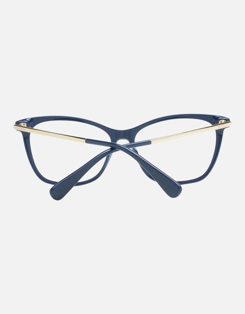 Blue Plastic Butterfly Frame Glasses Women
