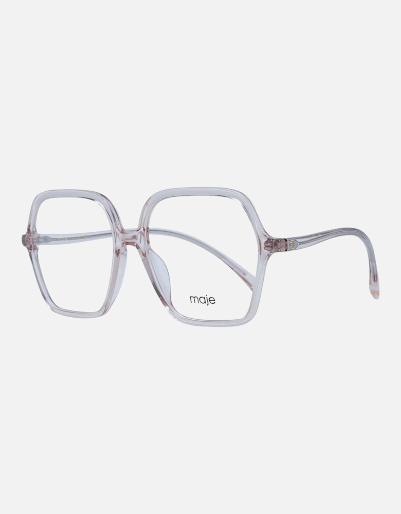 Transparent Square Acetate Glasses with Demo Lenses Women Frames