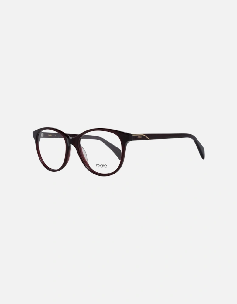 MM2013 Burgundy Round Eyeglasses Women Frames