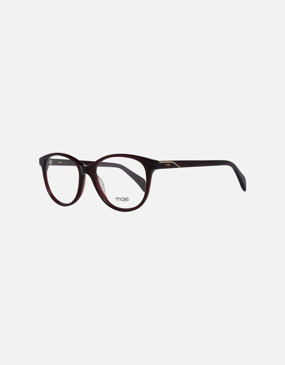 MM2013 Burgundy Round Eyeglasses Women Frames, 5 of 4