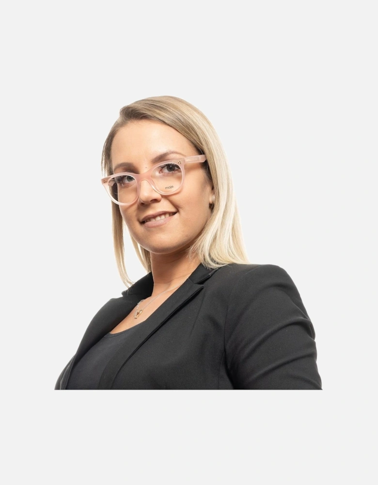 Round Eyeglasses MA1033389 Women - Pink Frames