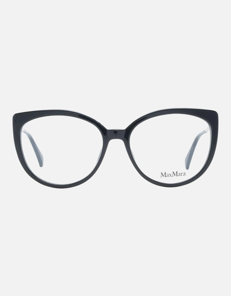 Black Plastic Cat Eye Demo Glasses Women Frames
