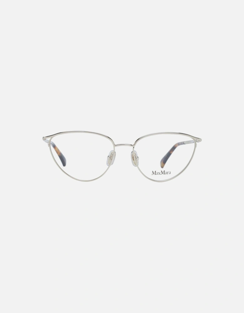 Gold Metal Cat Eye Glasses with Demo Lenses - 54-16-135 Women Frames