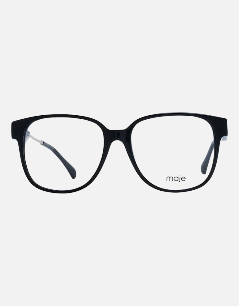 Black Acetate Square Glasses with Demo Lenses - 54-16-140 Women Frames