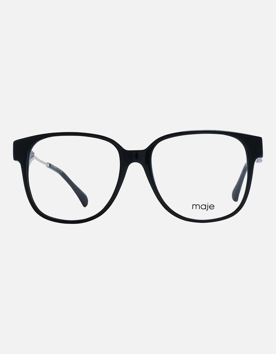 Black Acetate Square Glasses with Demo Lenses - 54-16-140 Women Frames
