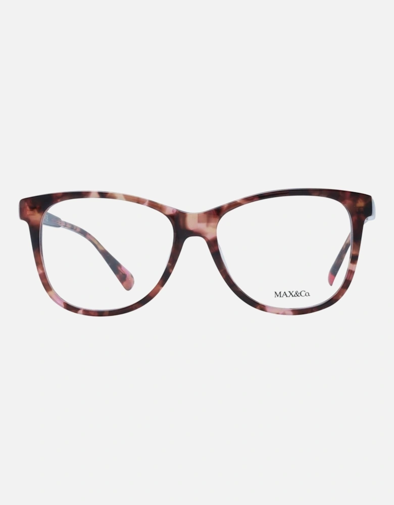 Brown Butterfly Plastic Glasses with Demo Lenses - 54-16-140 Women