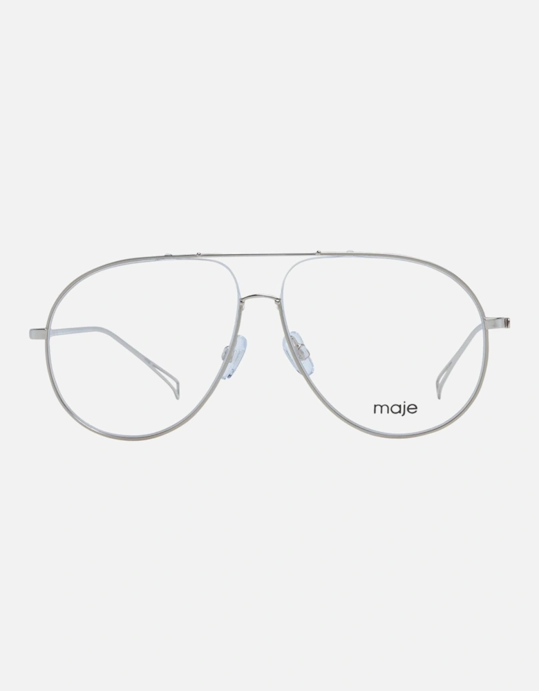 Gold Aviator Glasses with Demo Lenses Women Frames