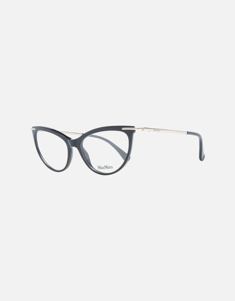Black Cat Eye Glasses with Demo Lenses and Branded Case. Women Frames