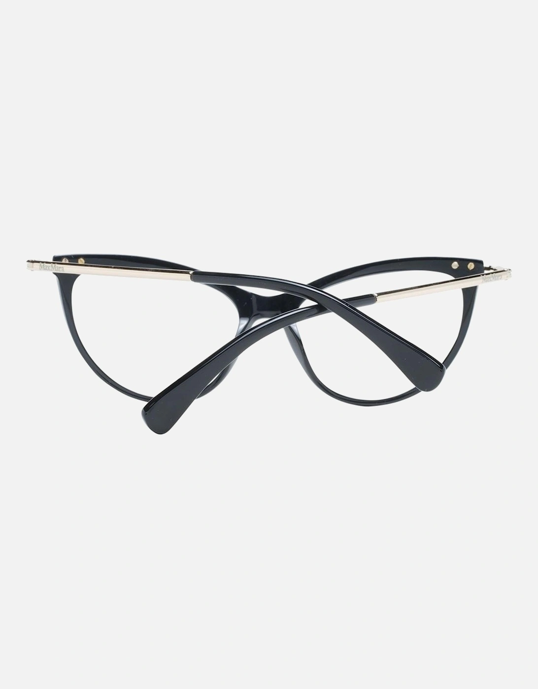 Black Cat Eye Glasses with Demo Lenses and Branded Case. Women Frames