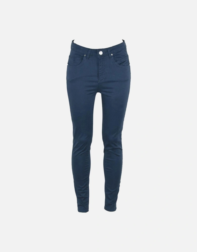Olivia Super Skinny High Waist Pants Women - Blue Jeans