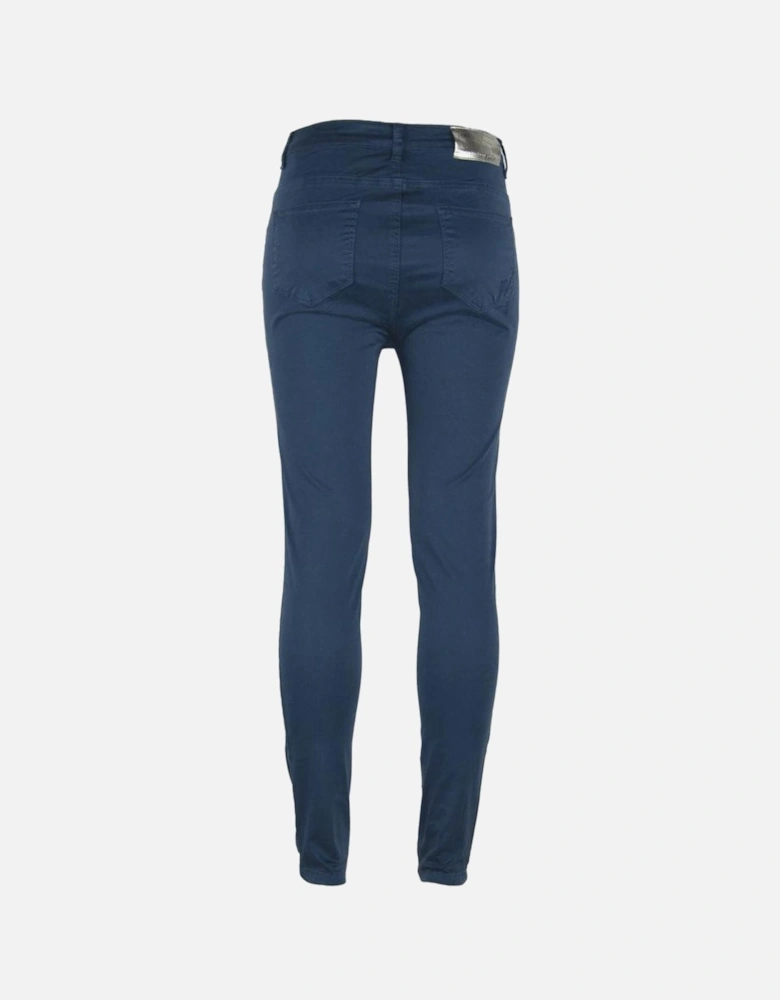 Olivia Super Skinny High Waist Pants Women - Blue Jeans