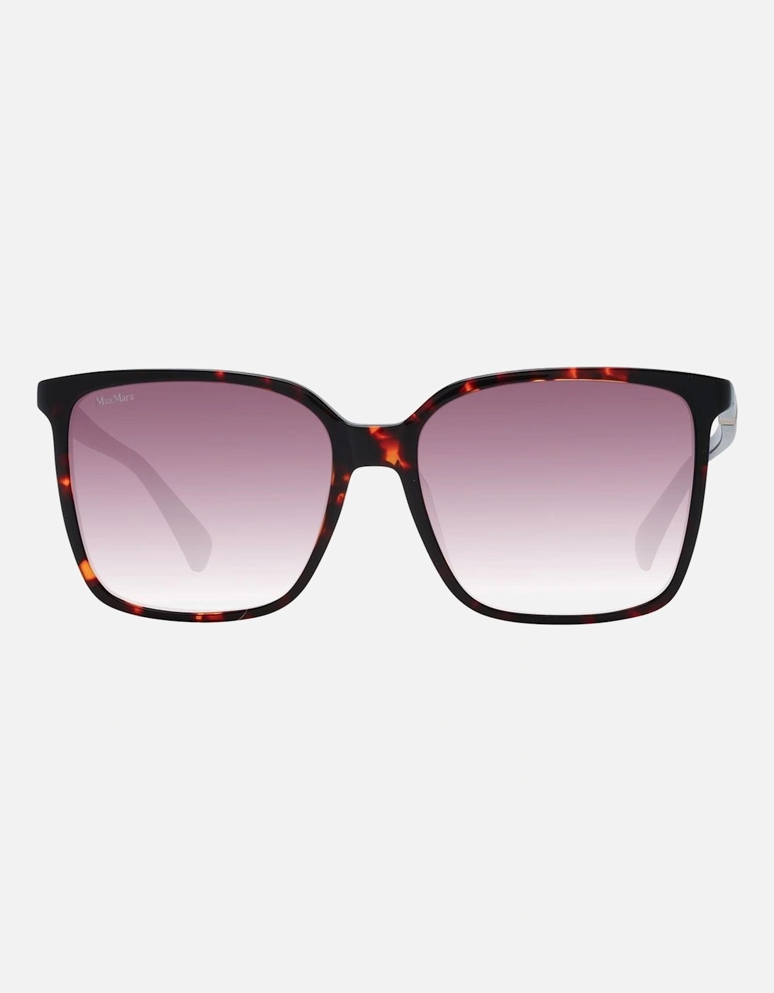 Red Square Sunglasses with Gradient Lenses - UVA/UVB Protection Women