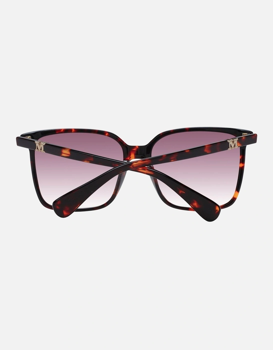 Red Square Sunglasses with Gradient Lenses - UVA/UVB Protection Women