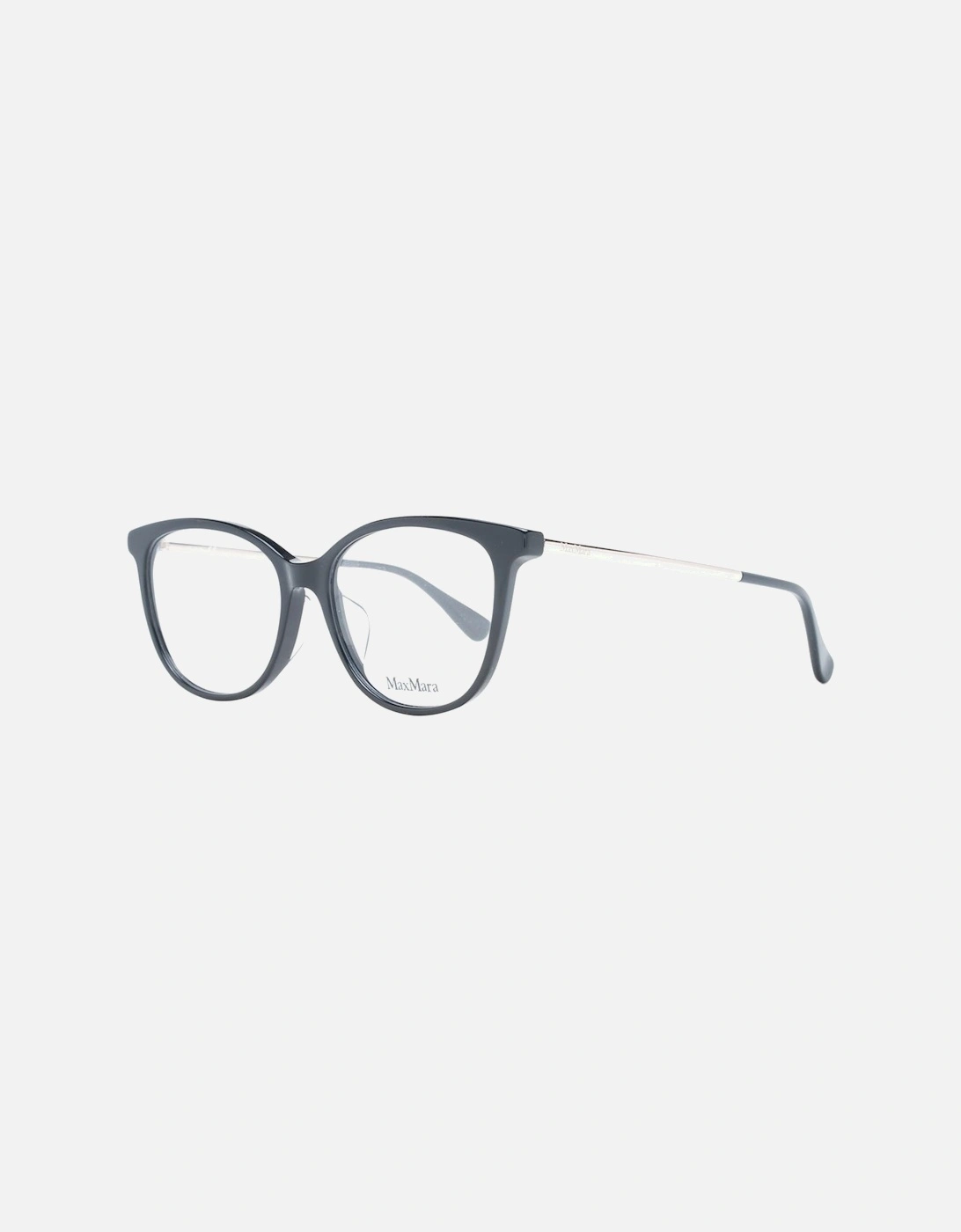 Black Square Plastic Frame Demo Glasses Women, 4 of 3