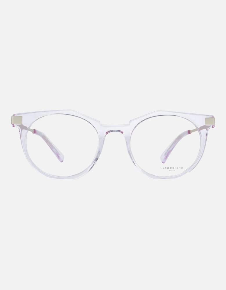 Berlin Round Eyeglasses Unisex - Purple Frames