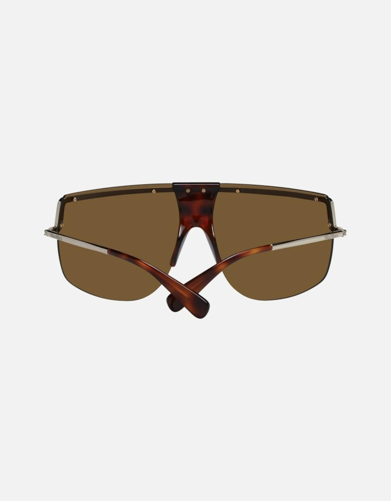 Gold Aviator Sunglasses with Brown Lenses and 100% UVA & UVB