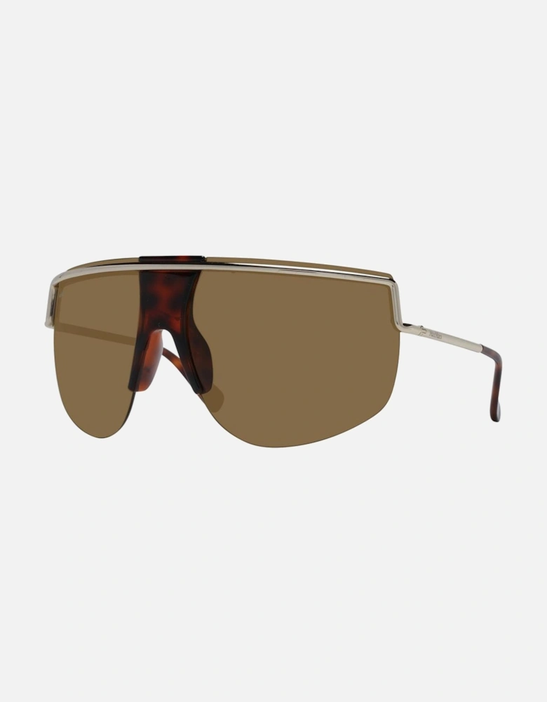 Gold Aviator Sunglasses with Brown Lenses and 100% UVA & UVB