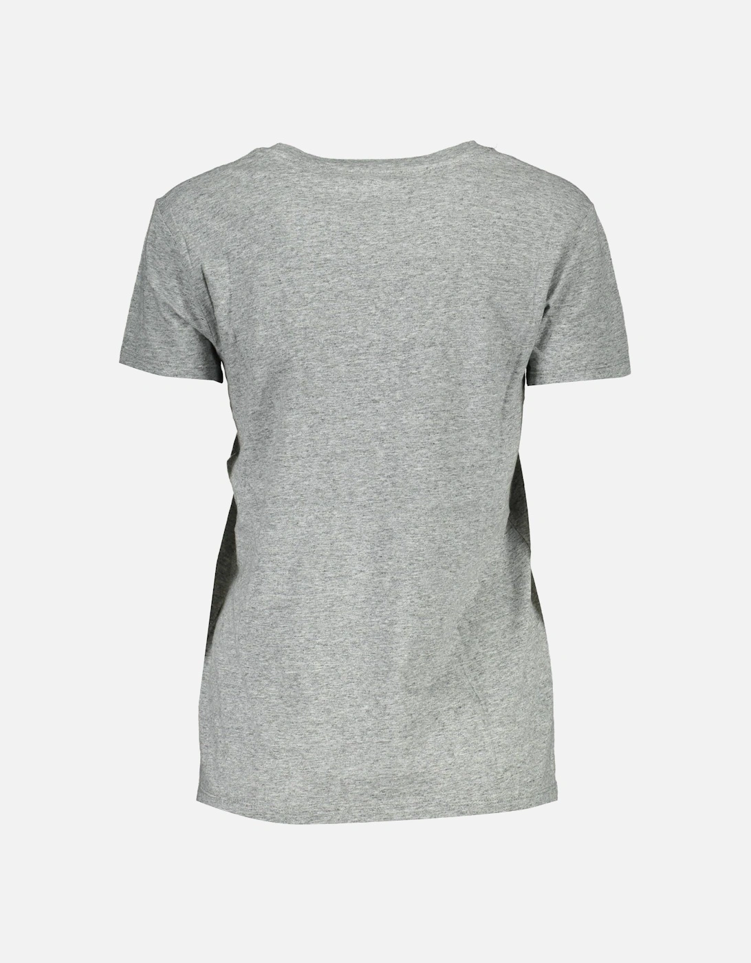 Soft Cotton Logo Tee Women - Gray T-Shirts