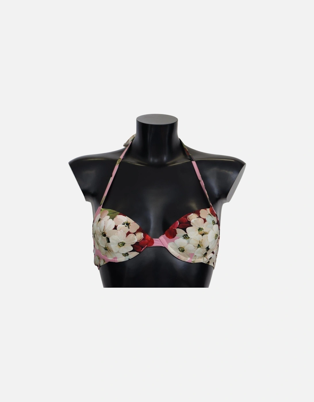 Floral Print Halter Bikini Top Women - Multicolor Swimwear, 5 of 4