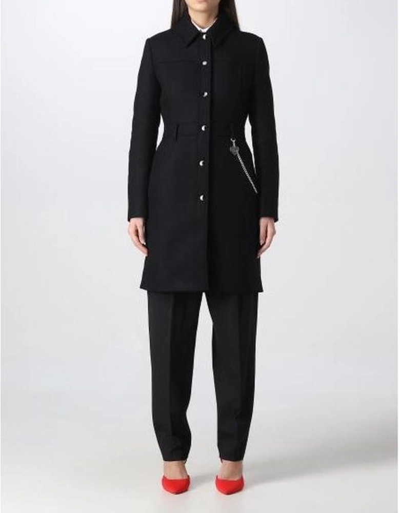 Wool Coat LO10251 Women - Black Jackets