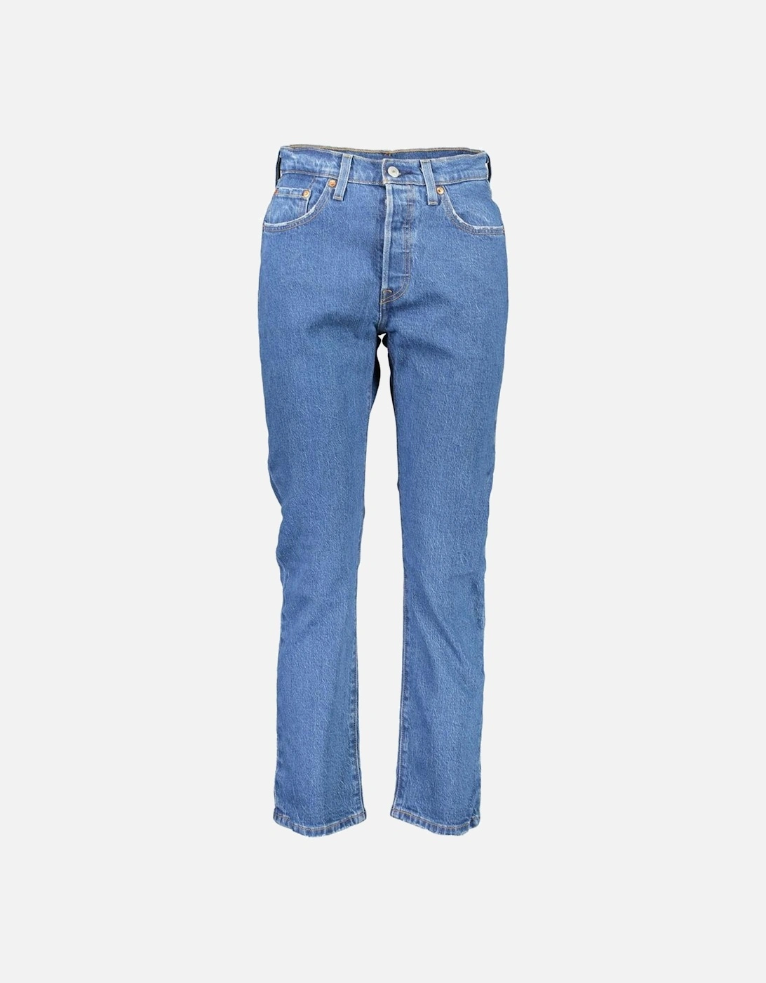 Classic 5-Pocket Jeans with Button Closure Women - Blue Jeans, 3 of 2