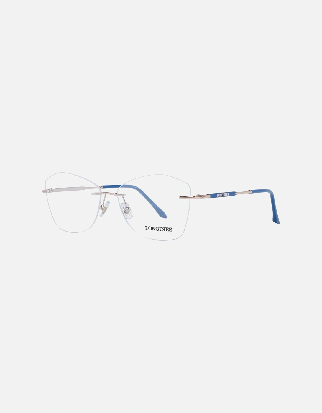 LO1043024 Rimless Glasses Women - Blue Frames, 5 of 4