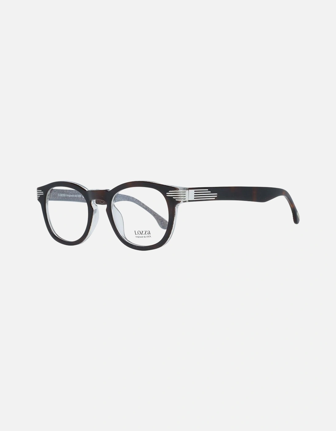 Round Eyeglasses LO1031700 Unisex - Brown Frames, 4 of 3