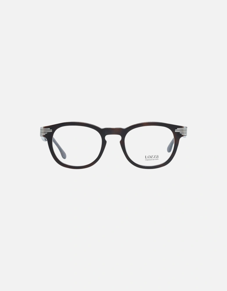 Round Eyeglasses LO1031700 Unisex - Brown Frames