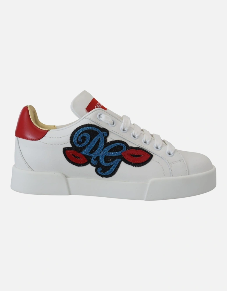 Kiss DG Leather Sneakers Women - White