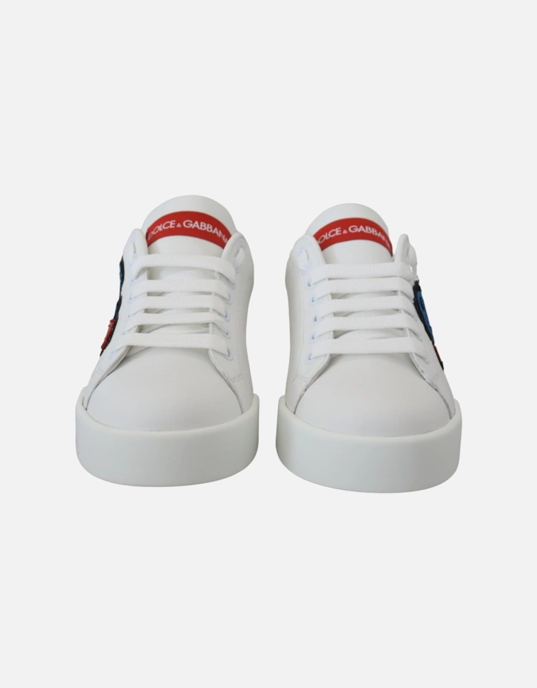 Kiss DG Leather Sneakers Women - White